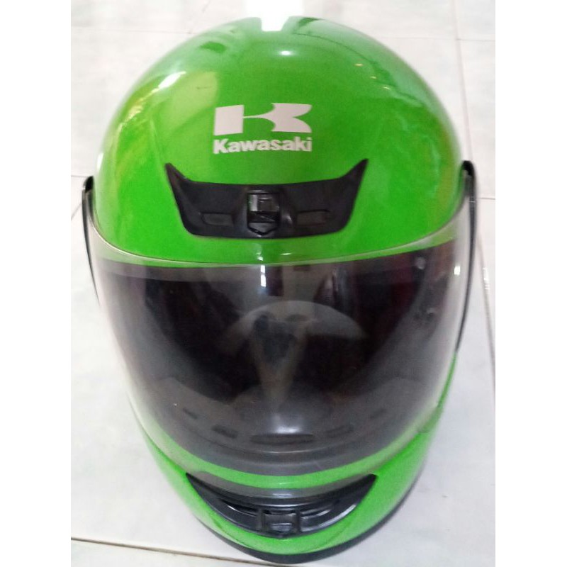 helm ninja kawasaki ori preloved like new
