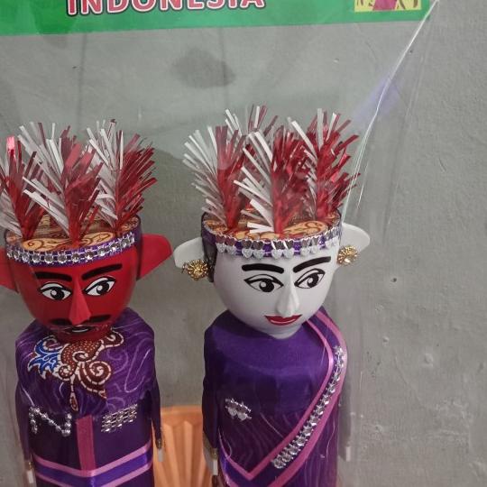 ⅍ boneka ondel ondel mini mainan anak jakarta ✹