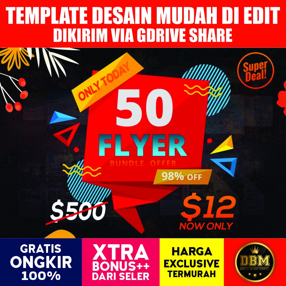 50 Business Flyer Bundle - Photoshop