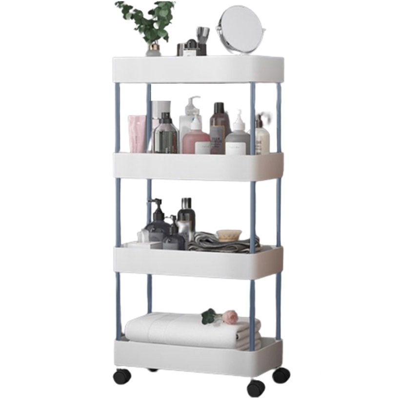 Mega_1688 Rak Serbaguna Buku Portable / Rak Bumbu Dapur / Rak Sudut Tempat Penyimpanan / Troli / Trolley 970