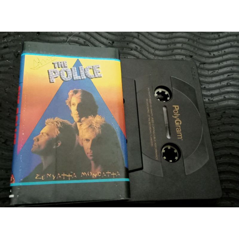 Kaset Pita The Police - Zenyatta Mondatta - rock