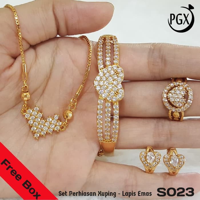 30 Ide Keren Gelang Xuping Lapis Emas Benan Efashion