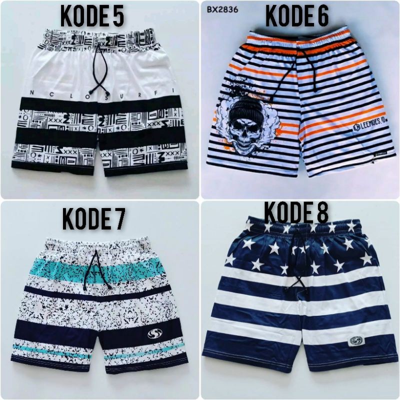 Celana Pendek Pria Surfing Distro Premium Renang Pantai Santai Kolor