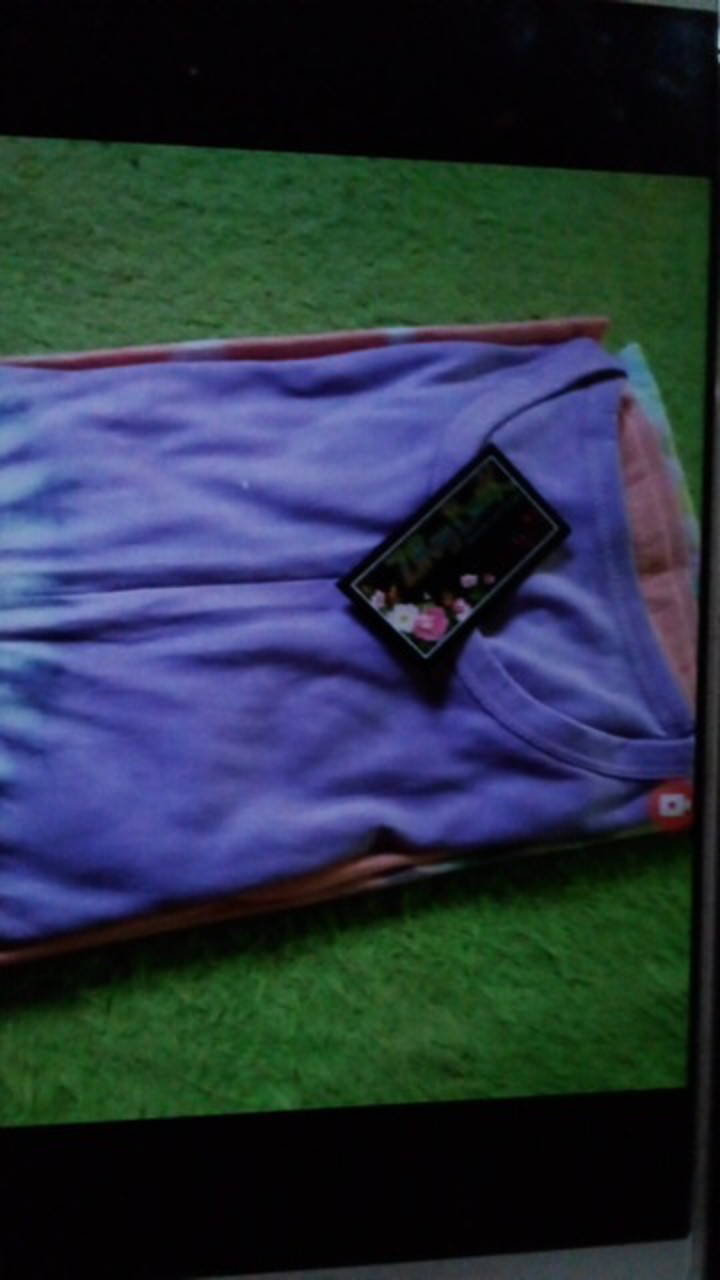 Gamis Kaos Pelangi Slavina Ori Ziray Batik Jumbo Premium