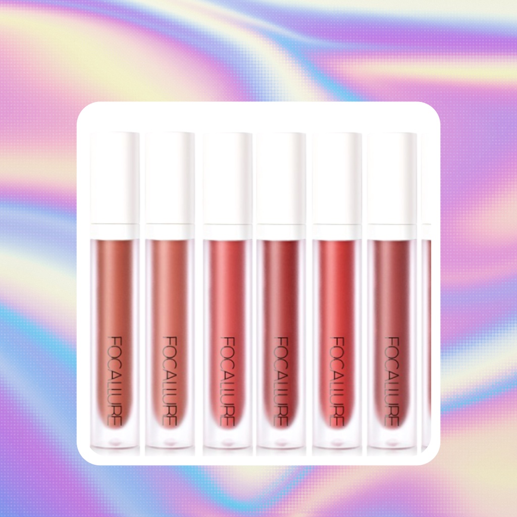 FA86 FOCALLURE Velvet Liquid Lipstik tahan air tahan lama 9 warna lipstik Matt lipstick- BPOM