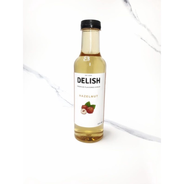 

Delish Hazelnut Syrup Premium 350ml