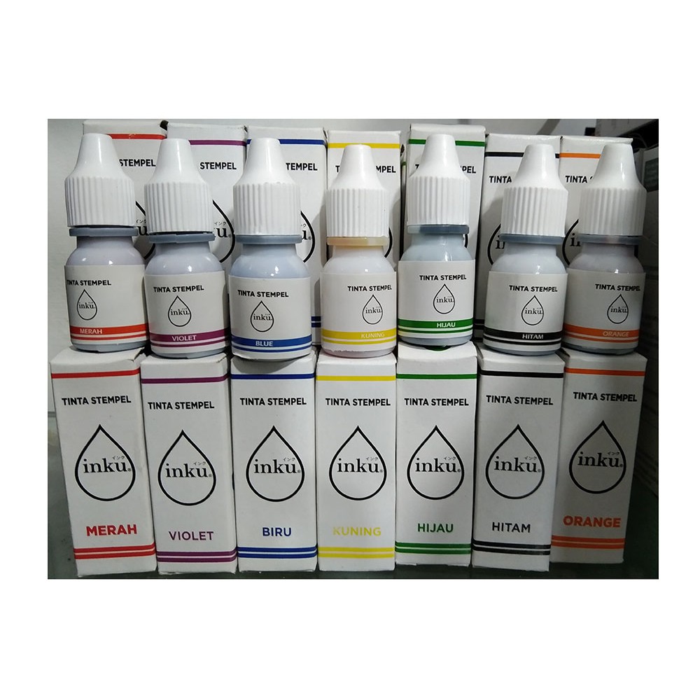 

INKU Tinta Stempel Warna Premium