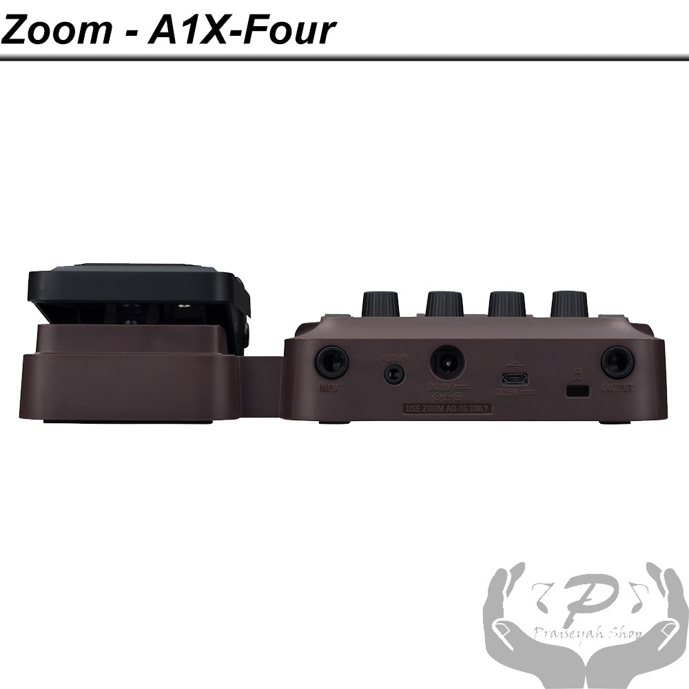 Zoom A1X Four Akustik Multi Efek A1XFour Gitar Saxophone Violin