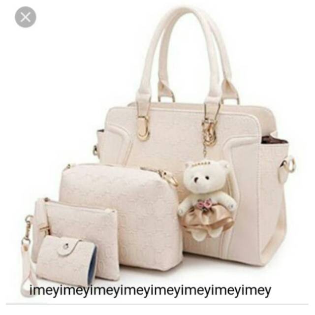 Tas desvacito 4in1 handbag wanita fashion tas selempang tanpa boneka