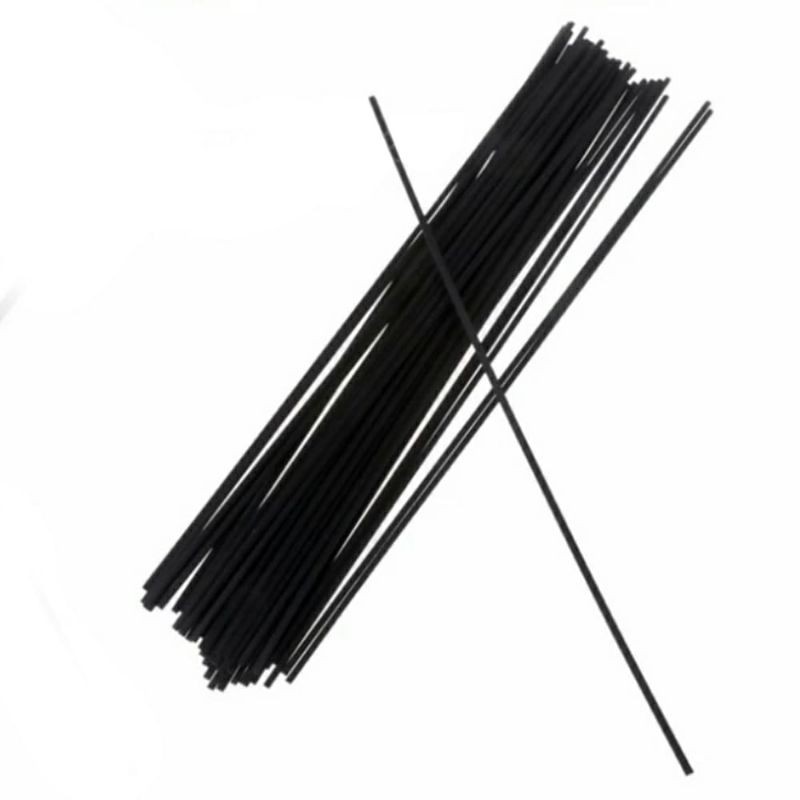 Fibre Reed Diffuser Stick - Stick Gelombang-Stick Hitam