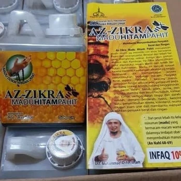 

madu hitam pahit az zikra 500gr
