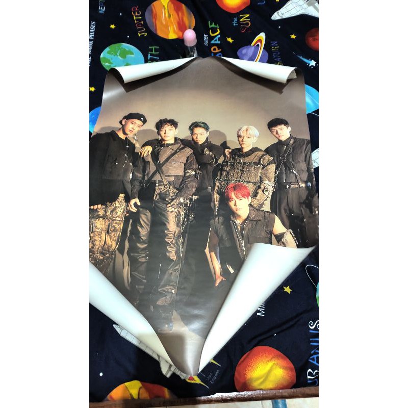 POSTER EXO OFFICIAL DMUMT OBSESSION | POSTER OFFICIAL EXO SC WHAT A LIFE