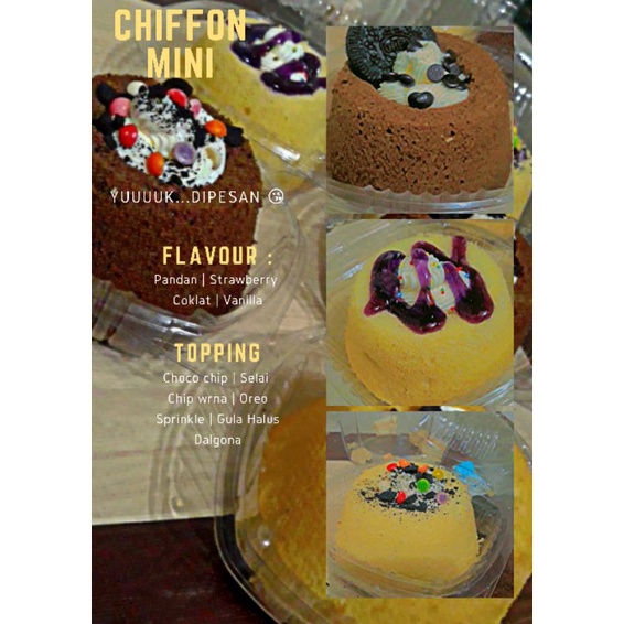 

Mini Chiffon Cake