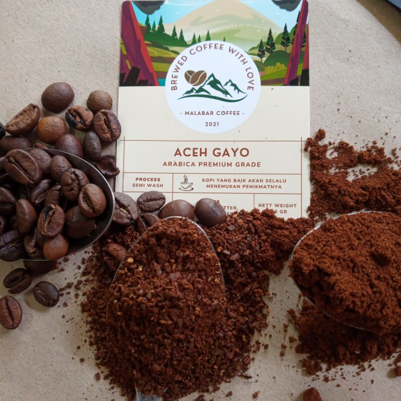 

Kopi Bubuk Arabika Aceh Gayo Premium Grade 100 gr (Arabica Coffee)