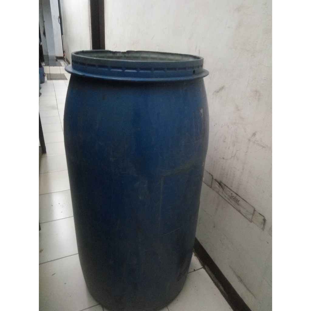 Tong atau Drum Biru 150 Liter Bebas Bahan Kimia Second