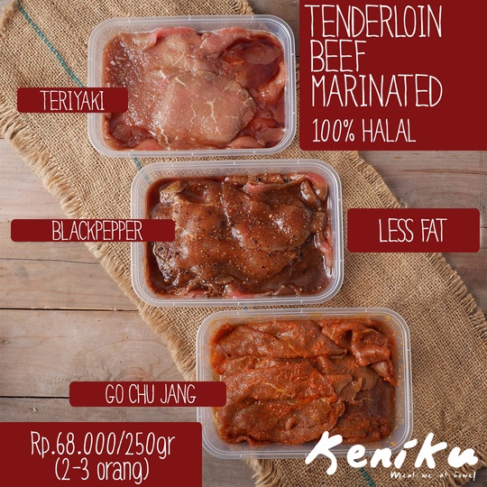 

Beef Tanderloin Marinated (Daging sapi Tanderloin Marinasi)