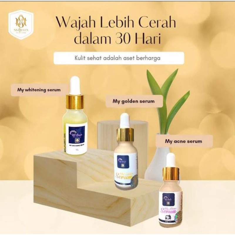 SERUM NS QUEEN BY NAQILA SKINCARE /SERUM WHITENING / SERUM ACNE / SERUM GLOWING