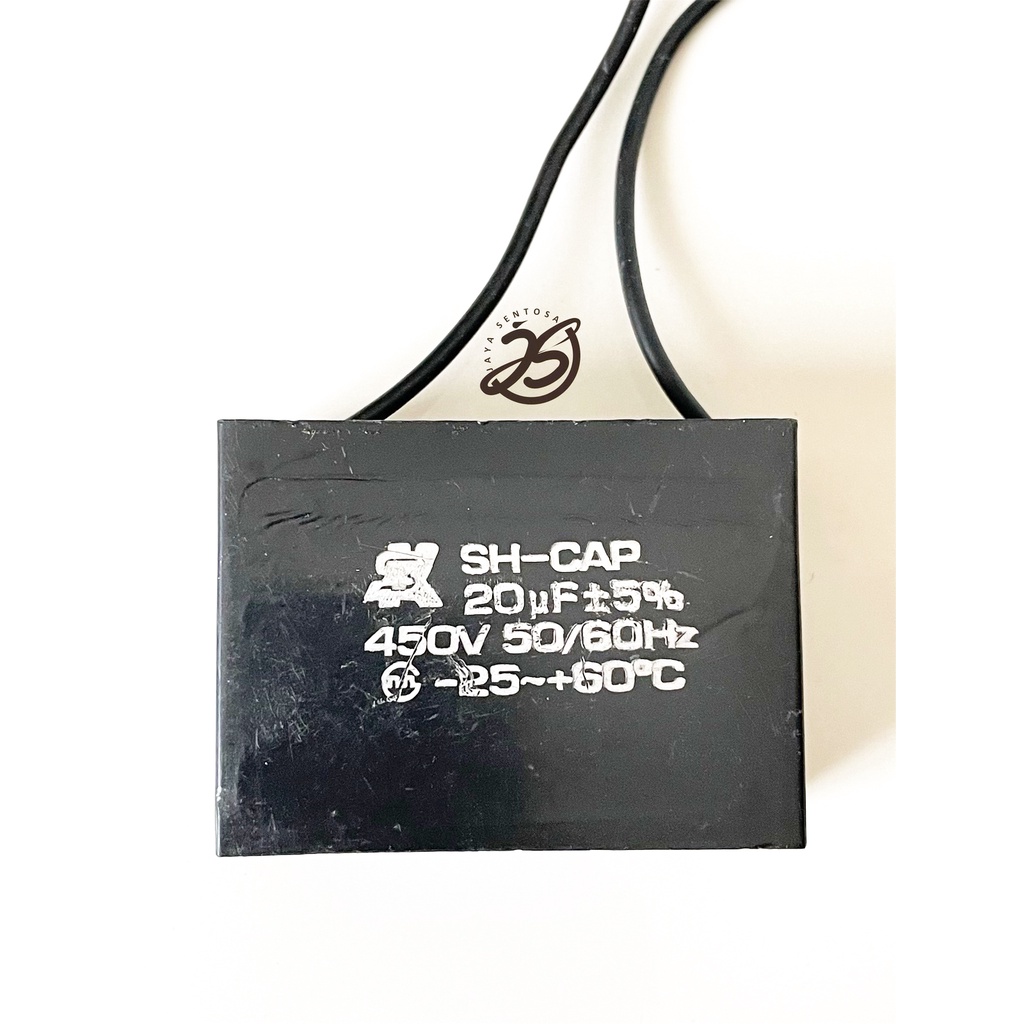 KAPASITOR KOTAK 20UF CAPACITOR KOTAK 20UF 450V AC KAPASITOR KIPAS ANGIN