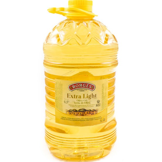 

Borges Extra Light Olive Oil 5 Liter