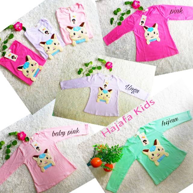 Baju Anak Kaos Murah Motif Timbul