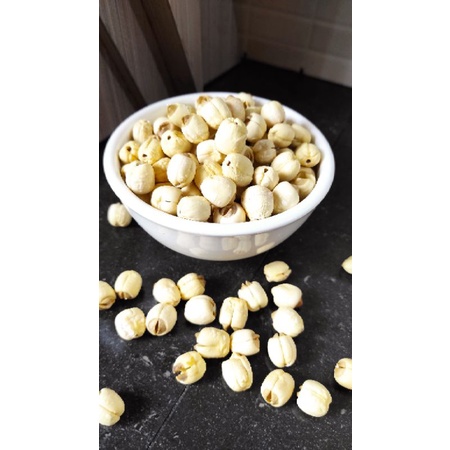 

lotus seed / biji teratai 100gr. foto berat 300gr