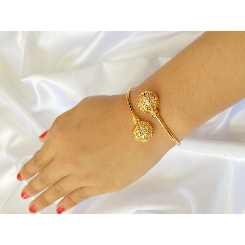 noin_acc Gelang Bangle Perhiasan Fashion Wanita Lapis Emas GLE-015