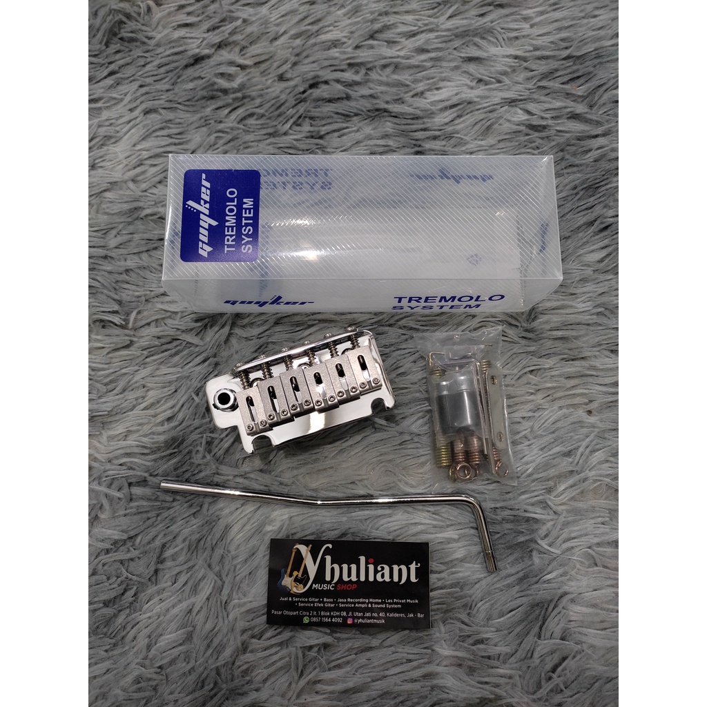 Guyker BS184 tremolo Bridge 2 pivot Tremolo Original Made in Korea