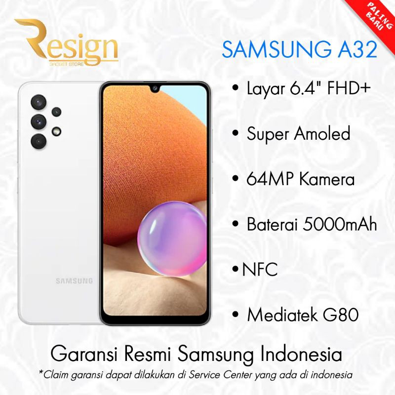 HP SAMSUNG GALAXY A32 RAM 8lGB INTERNAL 128GB