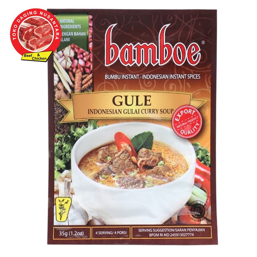 

Bamboe Bumbu Gule 35gr