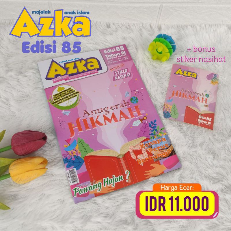 Majalah Azka Edisi 85 Anugerah Hikmah