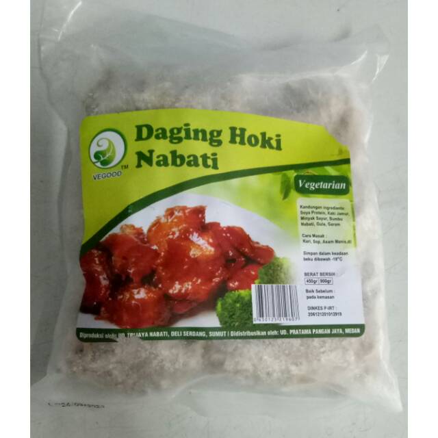 

VEGOOD DAGING HOKI VEGETARIAN 450gr