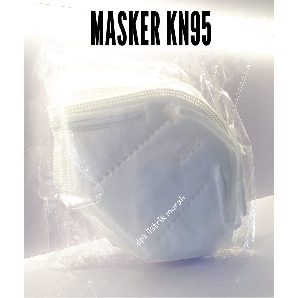 [ PLASTIK ] Masker KN95 isi 10 Pcs Daily Protective Mask Masker 5 Lapis / packing plastik