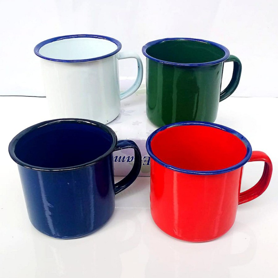 mug jadul 7cm gelas jadul mug enamel 7cm Cangkir Enamel Jadul CLP -PCS