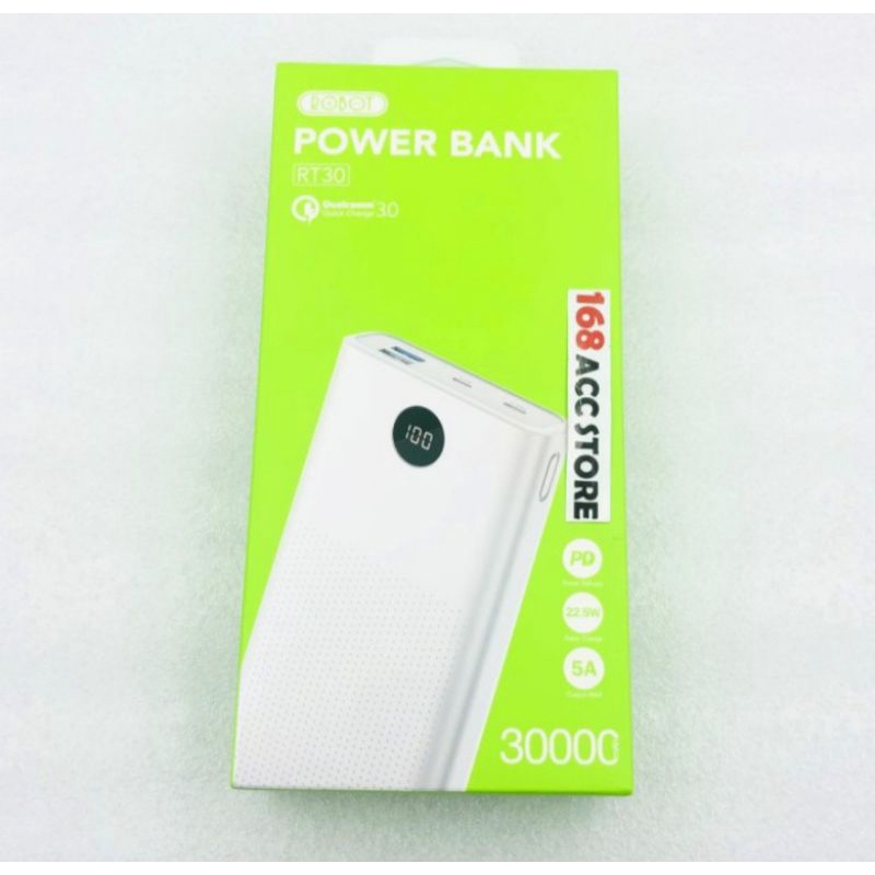 Powerbank 30000 mah Robot RT30
