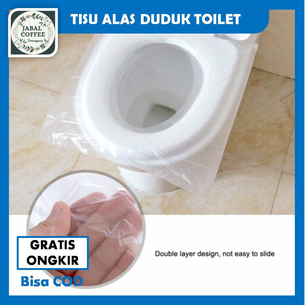 Travel Toilet Seat Cover Disposable / Alas Duduk Kloset / Alas Duduk Kloset Plastik J136