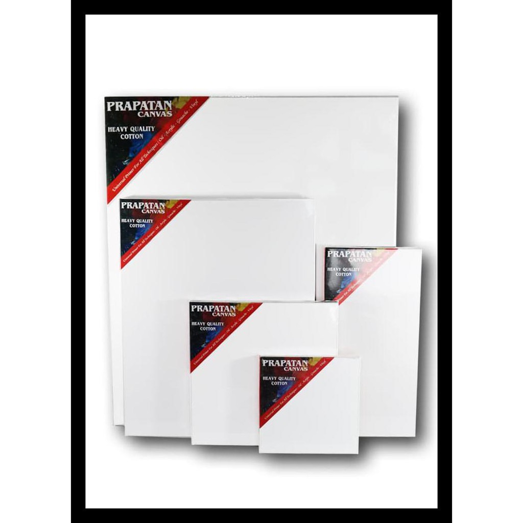 

READY STOK KANVAS LUKIS PRAPATAN DENGAN SPANRAM (40X60CM) PERALATAN MELUKIS MURAH MERIAH