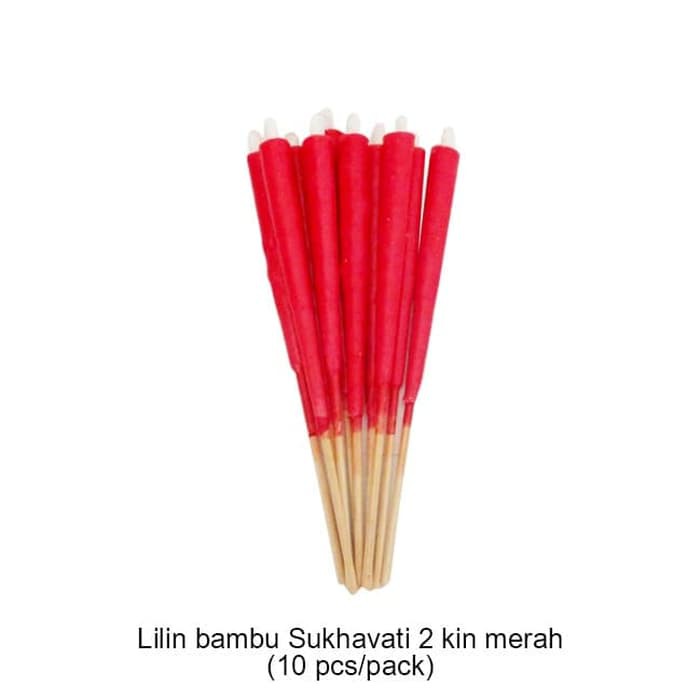 Lilin sembahyang sukhavati bambu