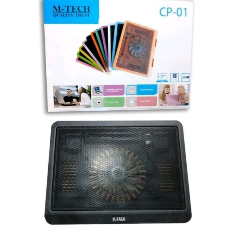 cooling pad M-TECH CP-01  pendingin laptop Mtech CP- 01 fan