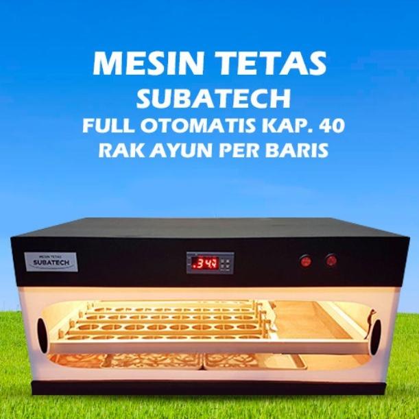 [[BISA COD]] Mesin Tetas Full Otomatis Rak APB Kap. 40 Telur Ayam Bebek Burung ORIGINAL