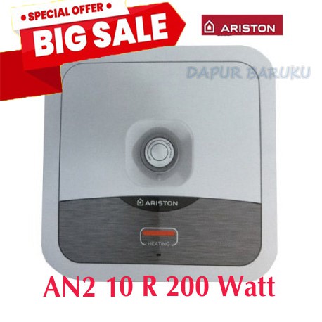 Water Heater 10 Liter ARISTON AN2 Pemanas Air Kamar Mandi