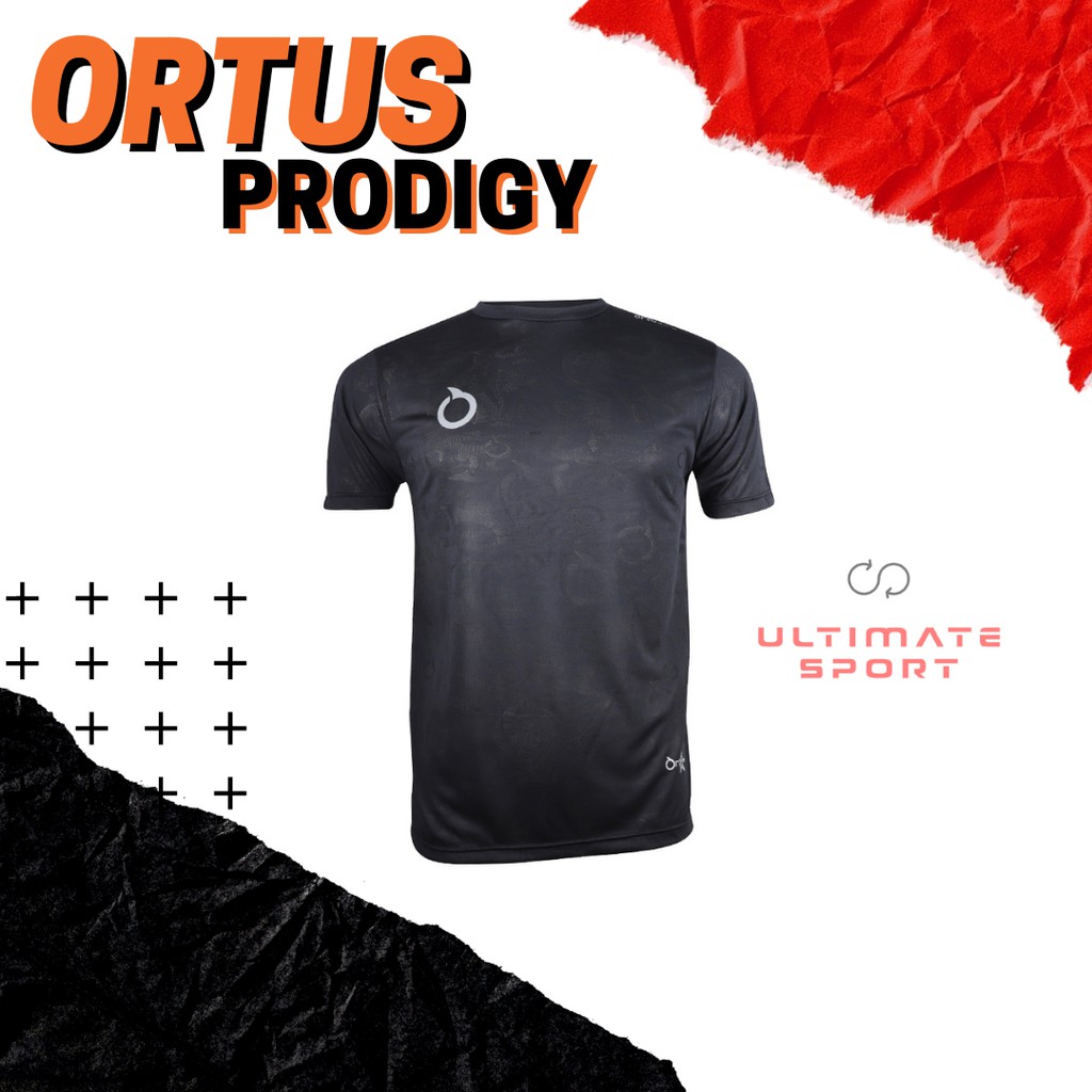 Baju Futsal Ortuseight Prodigy Jersey -Hitam-