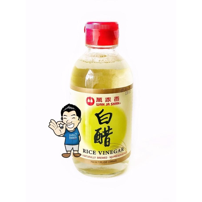 

[[COD]] Wan Ja Shan Cuka Beras Rice Vinegar 200ml STOK TERBATAS Kode 64