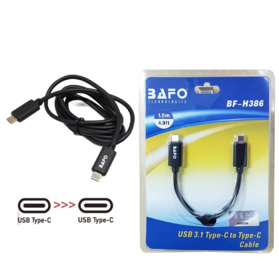 Kabel Type C USB To Type C - Merk Bafo (BF-H386)