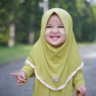 PAKAIAN BAJU  GAMIS  HIJAB FASHION MUSLIM ANAK BAYI  