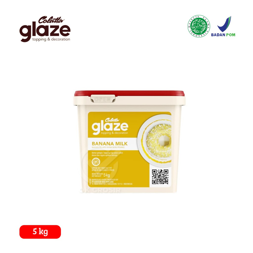 

Colatta Glaze Kaleng (5 Kg) Banana Milk