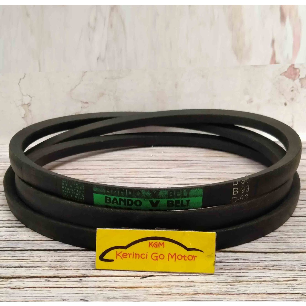 BANDO VAN BELT B-93 V BELT TALI KIPAS B93 FAN BELT VANBELT POLOS B-93