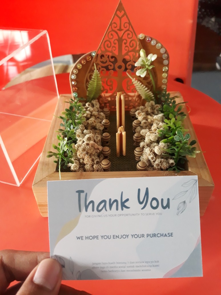 Ring Box Seserahan Rustic Variasi Wayang Tempat Cincin Lamaran