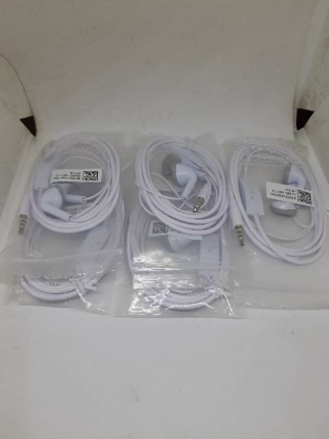 HEADSET HANDSFREE HF SAMSUNG ORIGINAL 100% ASLI COPOTAN HITAM DAN PUTIH