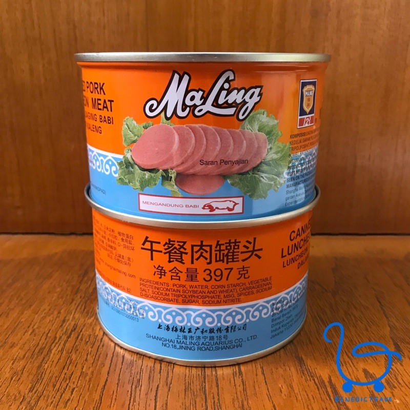 

Maling 397gr TTS/FYF | Ma Ling Babi | Luncheon Meat | HAM Kaleng