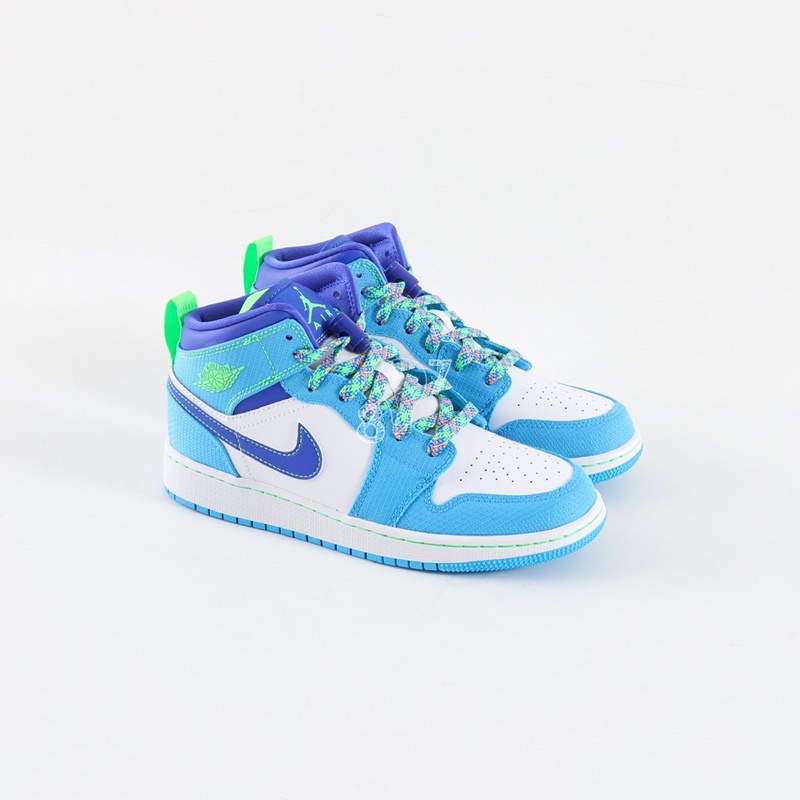 Air Jordan 1 Mid Sprite Blue